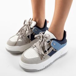 Sneakers dama Deleon Gri-Sport-Sport