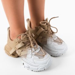 Sneakers dama Duos Khaki-Sport-Sport