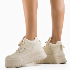 Sneakers dama Kiyter Bej-Sport-Sport