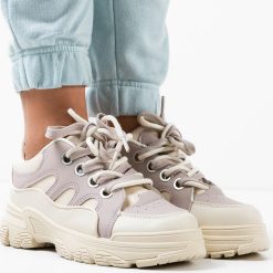 Sneakers dama Stuart Bej-Sport-Sport