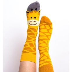 Sosete model unisex Nanushki Gigi Giraffe-FEMEI