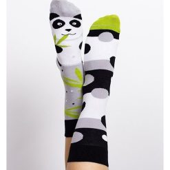 Sosete model unisex Nanushki Lazy Panda-FEMEI