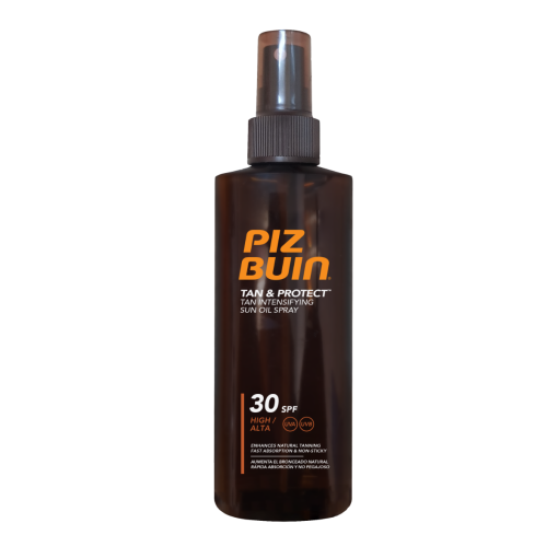 Spray ulei pentru bronzare accelerata SPF 30 Tan & Protect Piz Buin-Ingrijire Corp-Protectie solara