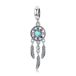 Talisman din argint Small Dream Catcher-Talismane >> Talismane din Argint (toate)