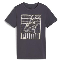 Tricou PUMA pentru copii ESS+ MID 90S GRAPHIC TEE - 68187369-Imbracaminte-Tricouri