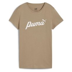 Tricou PUMA pentru femei ESS+ SCRIPT TEE - 67931567-Imbracaminte-Tricouri