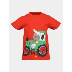 Tricou baieti - 303572211 - Rosu - Bumbac-BAIETI-IMBRACAMINTE/Tricouri si maiouri