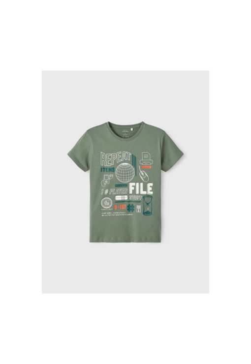 Tricou copii - 301468271 - Bumbac - Verde-BAIETI-IMBRACAMINTE/Tricouri si maiouri