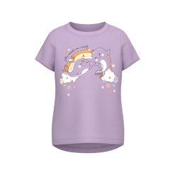 Tricou copii - 301994923 - Bumbac - Violet-FETE-IMBRACAMINTE/Tricouri si maiouri