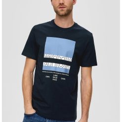 Tricou de bumbac cu imprimeu-BARBATI-IMBRACAMINTE/Tricouri si maiouri