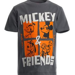 Tricou de bumbac cu imprimeu Mickey Mouse-BAIETI-IMBRACAMINTE/Tricouri si maiouri