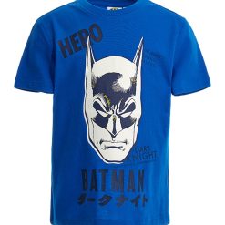 Tricou din bumbac cu imprimeu cu Super-Man-BAIETI-IMBRACAMINTE/Tricouri si maiouri