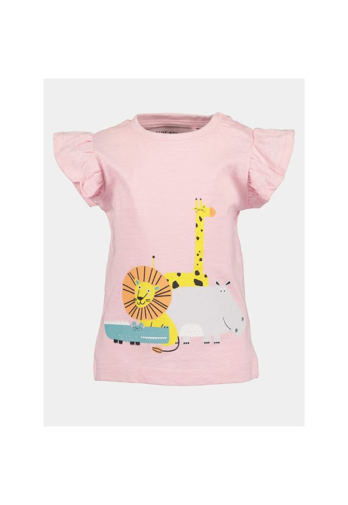 Tricou fete - 303576097 - Roz - Bumbac-FETE-IMBRACAMINTE/Tricouri si maiouri