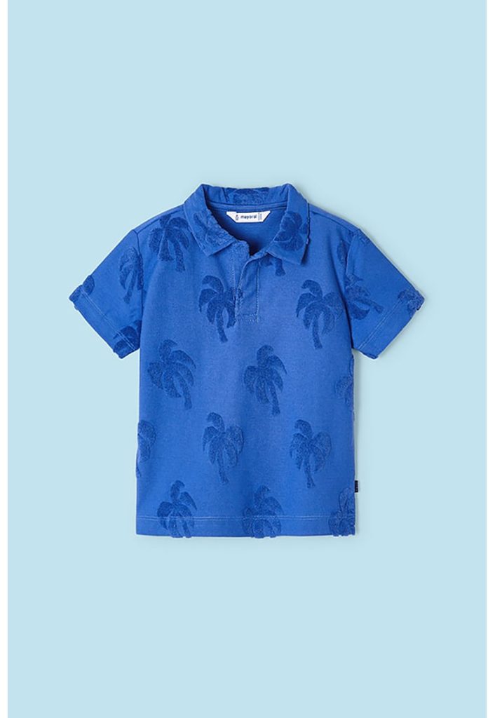 Tricou polo cu model tropical-BAIETI-IMBRACAMINTE/Tricouri si maiouri