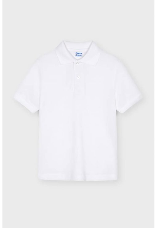 Tricou polo uni de bumbac-BAIETI-IMBRACAMINTE/Tricouri si maiouri