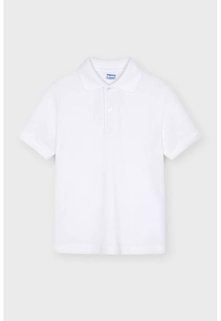 Tricou polo uni de bumbac-BAIETI-IMBRACAMINTE/Tricouri si maiouri