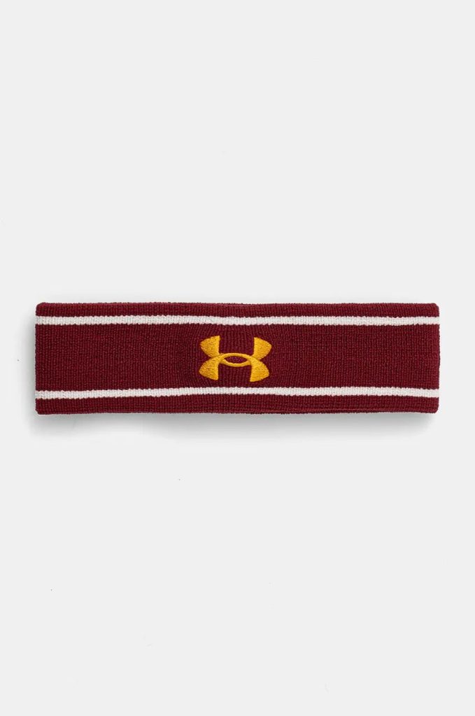 Under Armour bentita pentru cap culoarea bordo