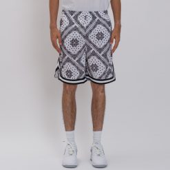 Woven Signature Paisley Mesh Shorts-Barbati