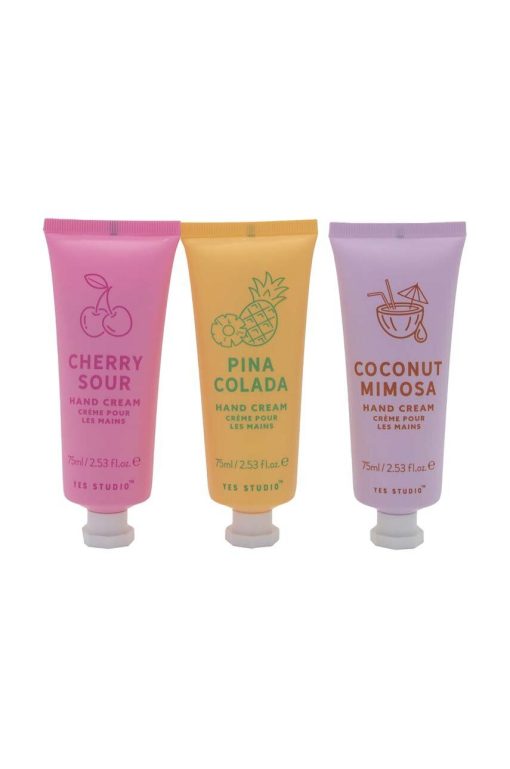 Yes Studio set de creme de mâini Fruity Cocktail Hands 3 x 75 ml 3-pack-Home SPA