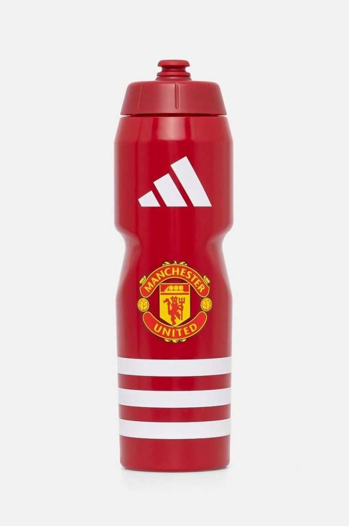 adidas Performance bidon apa Manchester United 700 ml culoarea rosu