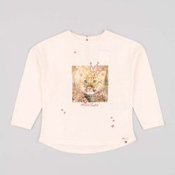 zippy longsleeve din bumbac pentru bebeluși culoarea roz-Îmbrăcăminte