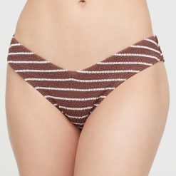 Abercrombie & Fitch bikini brazilieni culoarea maro-Costume de baie