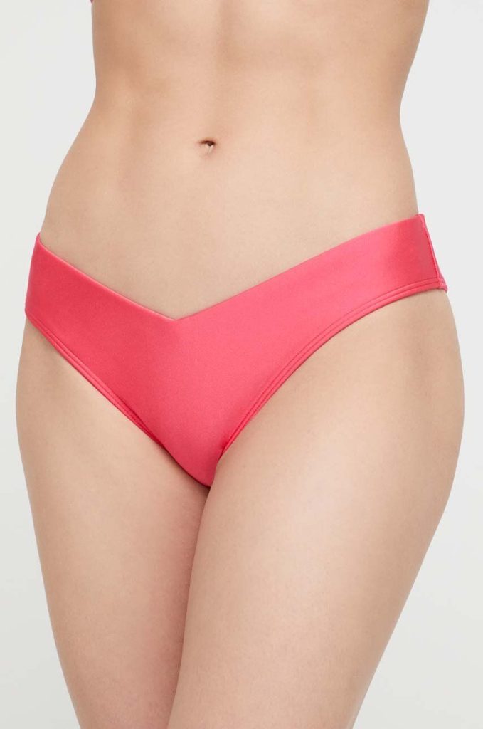 Abercrombie & Fitch bikini brazilieni culoarea roz-Costume de baie