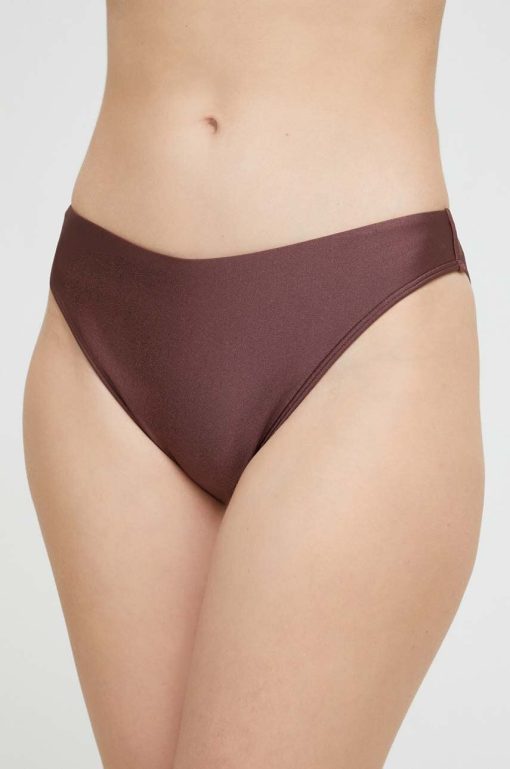 Abercrombie & Fitch chiloti de baie culoarea maro-Costume de baie