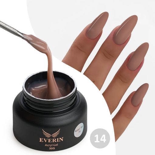 Acryl Gel Everin 30gr- Nude 14 - Everin-Polygel / Acryl❤️ > Polygel/Acrylgel Everin