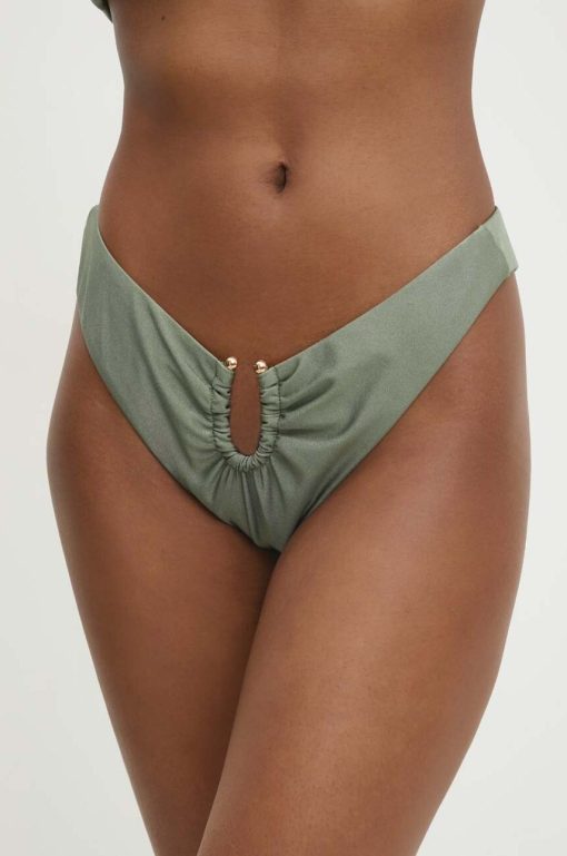 Answear Lab bikini brazilieni culoarea verde-Costume de baie