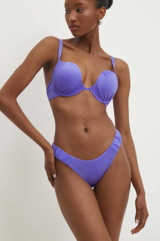 Answear Lab chiloti de baie culoarea violet-Costume de baie