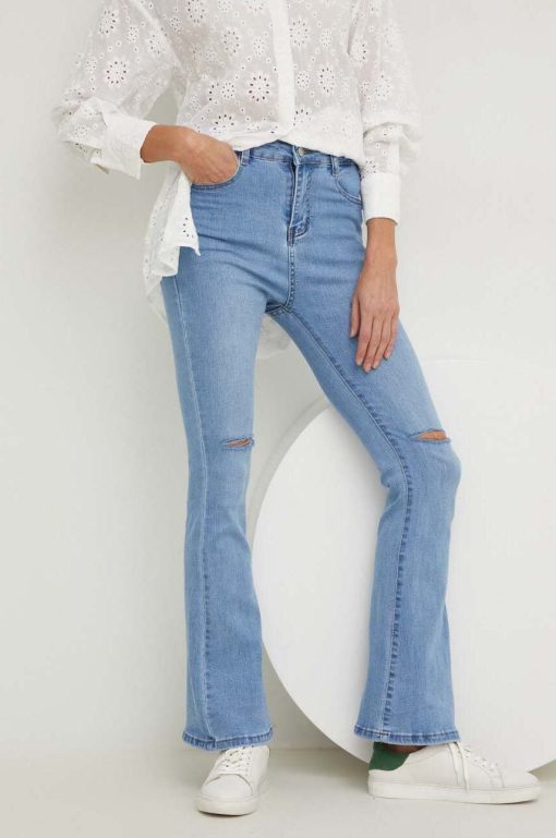 Answear Lab jeansi Push Up femei high waist-Jeans