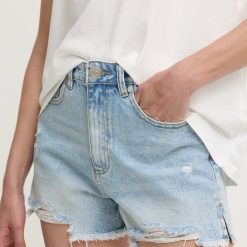 Answear Lab pantaloni scurti jeans femei