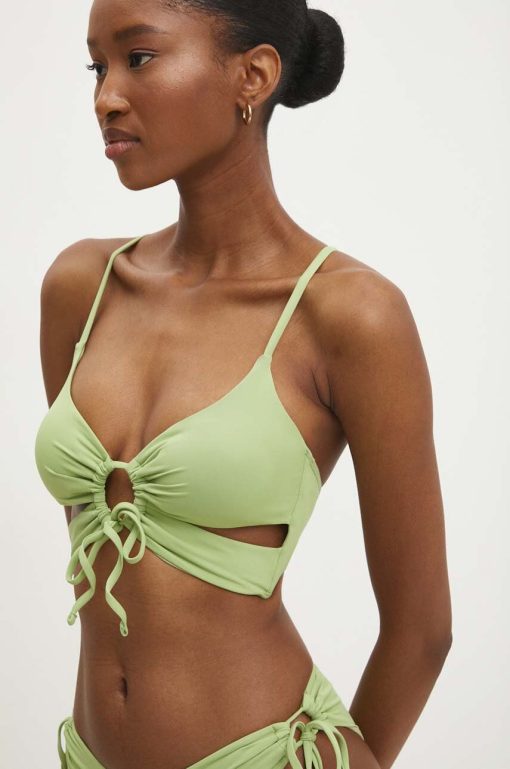 Answear Lab sutien de baie culoarea verde