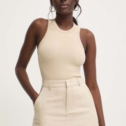 Answear Lab top culoarea bej