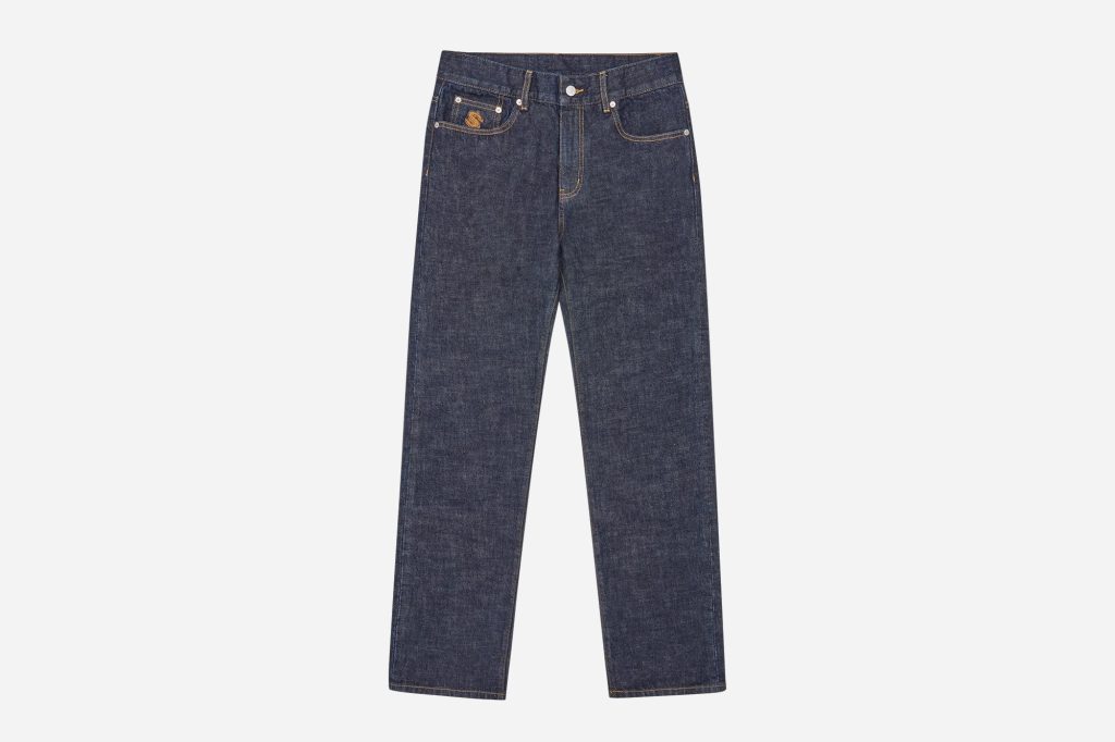 Astro Selvedge Denim Pants-Barbati