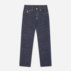 Astro Selvedge Denim Pants-Barbati