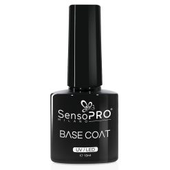 Base Coat Oja Semipermanenta SensoPRO Milano 10ml - Gel de Baza pentru Oja Semipermanenta-Geluri UV > Geluri de Baza