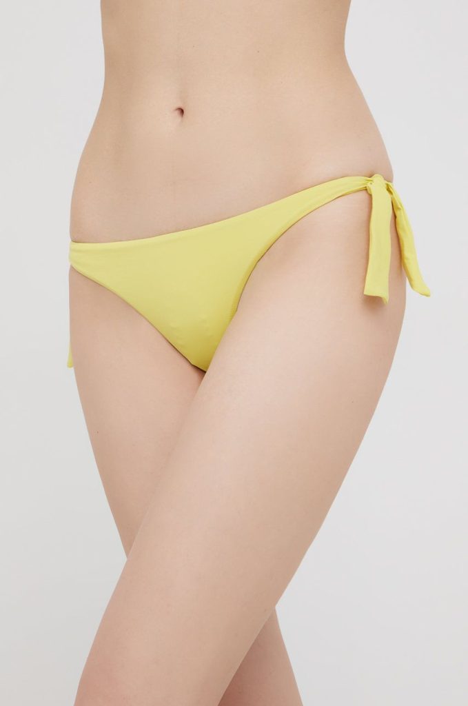 Billabong slip de înot culoarea galben-Costume de baie