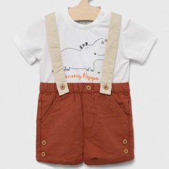 Birba&Trybeyond compleu bebe culoarea maro-Îmbrăcăminte