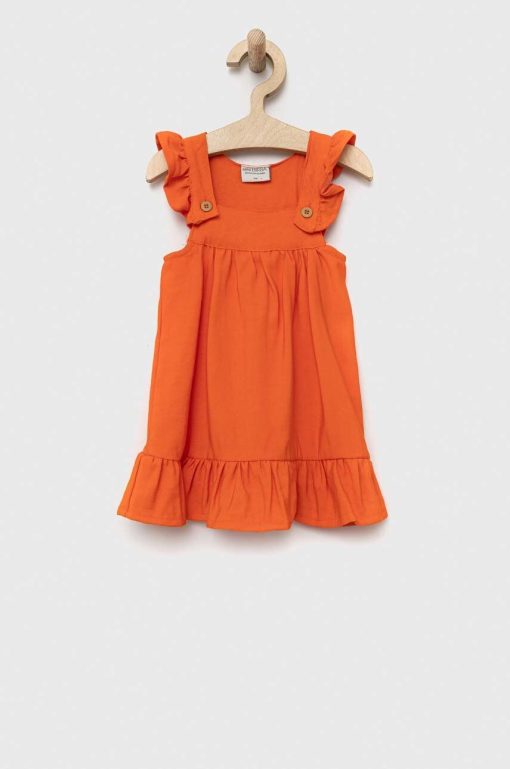 Birba&Trybeyond rochie bebe culoarea portocaliu