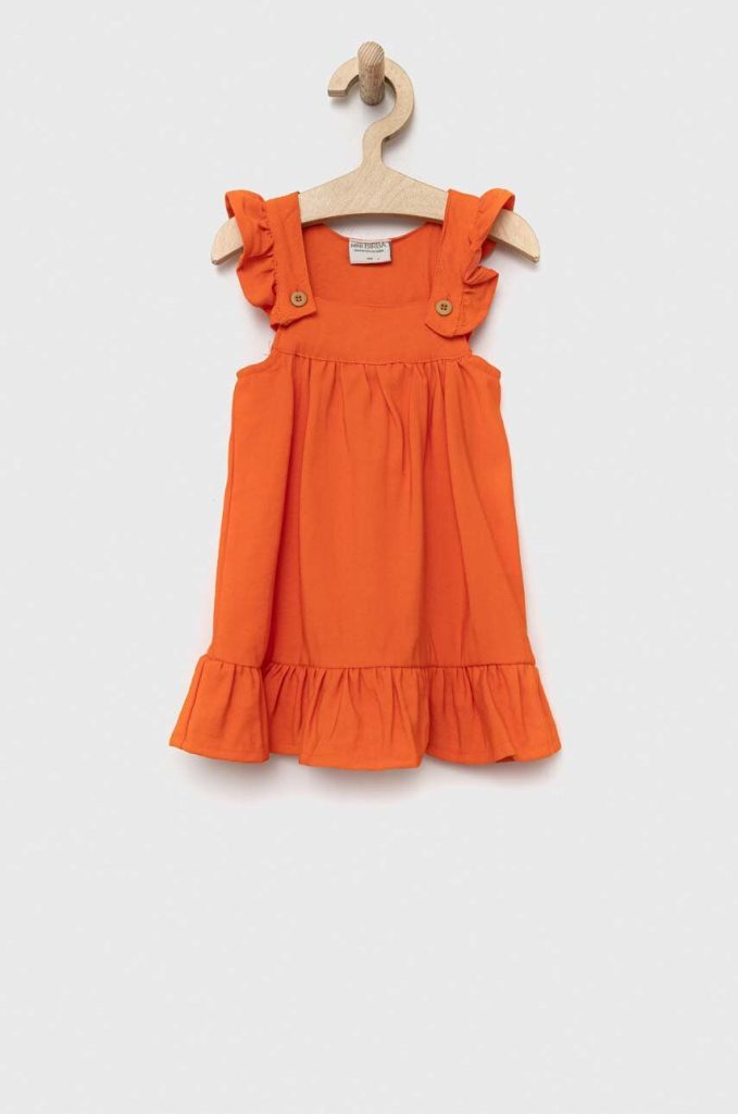 Birba&Trybeyond rochie bebe culoarea portocaliu