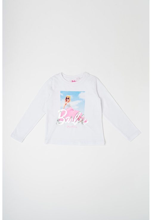 Bluza cu imprimeu Barbie-FETE-IMBRACAMINTE/Bluze