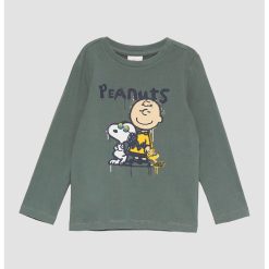 Bluza de bumabc cu imprimeu Snoopy-BAIETI-IMBRACAMINTE/Bluze