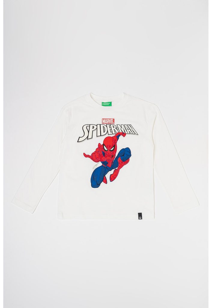 Bluza de bumbac cu imprimeu Spider-Man-BAIETI-IMBRACAMINTE/Bluze