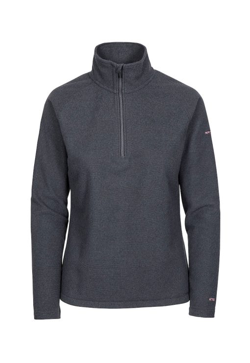 Bluza sport din fleece cu fenta cu fermoar Meadows-FEMEI-IMBRACAMINTE/Hanorace