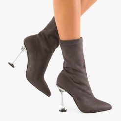 Botine dama Helena Gri-Botine-Botine