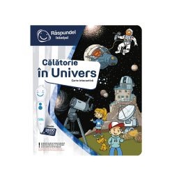 Calatorie in univers carte interactiva-Jucarii-Carte