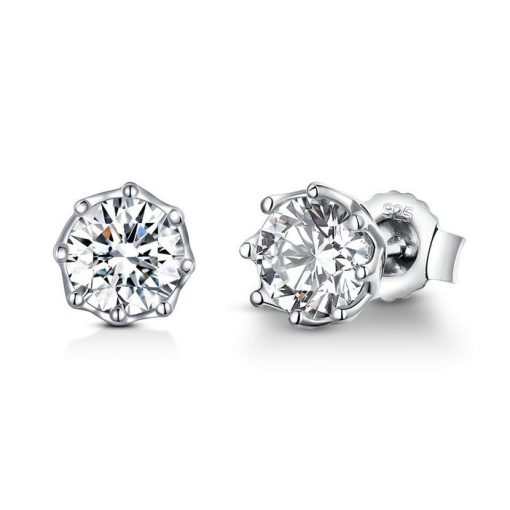 Cercei din argint Clear Classic Studs-Cercei >> Cercei din argint