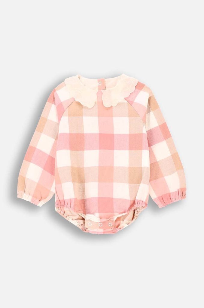 Coccodrillo body din bumbac pentru bebelusi FLOWERS GIRL NEWBORN-Îmbrăcăminte